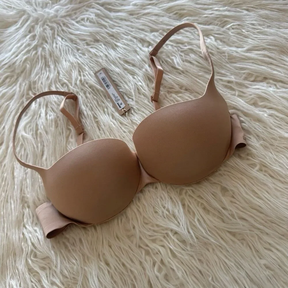Skims Ultimate Balconette Push Up Bra Clay Size 32A - Picture 3 of 7